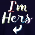 thumbnail image 3 of CafePress - I'm Hers Gay Pride - Pullover Hoodie, Classic & Comfortable Hooded Sweatshirt, 3 of 4