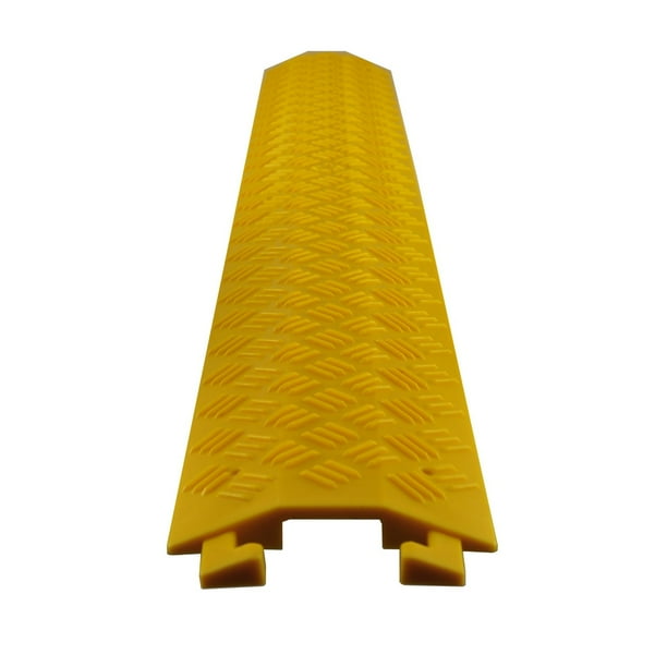 Heavy Duty Modular Drop Over Cable Hose Protector Ramp 2 000 Lbs Max Drops And Cable Hose Protector Ramp, Outdoor Cord Cover For Sidewalk