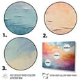 thumbnail image 3 of Designart "Clouds Whispering Clouds composition II" Landscapes Floater Framed Wall Decor, 3 of 7