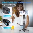 thumbnail image 3 of Soporte para trípode Selfie Stick MQOUNY para iPhone con mando a distancia, 3 of 7