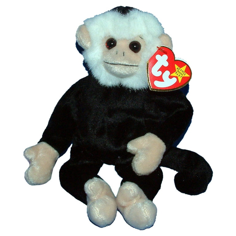 Ty Beanie Baby Plush Toy Mooch the Spider Monkey Stuffed Animal Mint with Tags Walmart