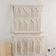 thumbnail image 5 of Macramé pa ped, tapiz bohemio, estante con fleco tejido bohemio, decoración de ped, decoración del pa dormitorio, sa de Baoblaze Estante de pared tapiz, 5 of 7
