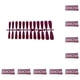 thumbnail image 3 of 24 piezas de uñas postizas Soidarity puntas de uñas extra largas decoración de manicura rojo púrpura 10Conjunto, 3 of 6