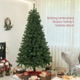 thumbnail image 5 of Demi Bonn 7.5ft Tall Artificial Christmas Tree with 1346 Branch Tips, Auto Open and Steel Base for Home Decor & Festive Events, Green, 5 of 7