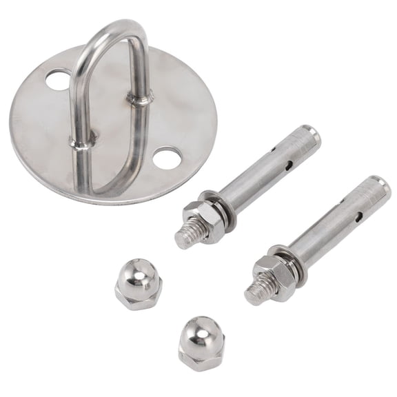 304 Stainless Steel U-Shaped Ceiling Hook For Pool Lane Lines, Hammock & Swing Chair Mount