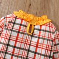 thumbnail image 6 of Ulanda Toddler Girls Ruffle Thanksgiving Outfit (Coffee, 7-8 Years), 6 of 9