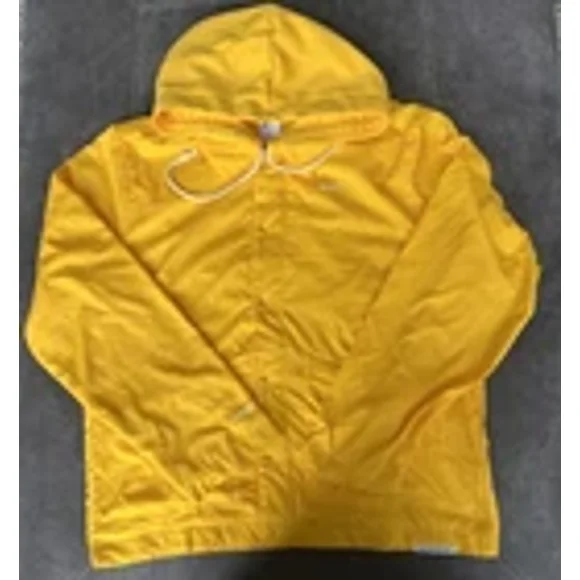 LARGE NIKE STANDARD ISSUE WINTERIZED BASKETBALL HOODIE YELLOW JACKET DA6857-739