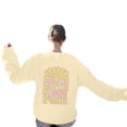 thumbnail image 1 of HUITKMM Chandail Femme Imprimé Col Rond Manches Longues Sportwear Chandail en Molleton 2714, 1 of 7