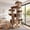 Leopard Print, variant on Sha Cerlin 82" Cat Tree Tower, Multi-Level Cat Condo with Plush Perches, Sisal Scratching Posts, Hammock and Toys, Stable Cat Tower for Kittens and Adult Cats, Leopard Print