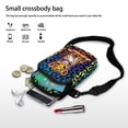 thumbnail image 7 of HELLHERO Rainbow Leopard Cub Shoulder Bag, Leakproof, Outdoor Travel Polyester 4.33x1.97x7.09, 7 of 7