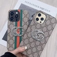 thumbnail image 2 of GG Large Diamond Standard Medio Pack Funda De Teléfono Para iphone 13 promax Para 14 pro 11 12 7 8plus xs Gao Jiahui unisex, 2 of 2