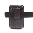 thumbnail image 4 of Bolsa portátil para hombre con bolsillos para teléfono móvil, con Clip para cinturón de cuero, de hombro de Color puro Ndcxsfigh Para Estrenar, 4 of 9