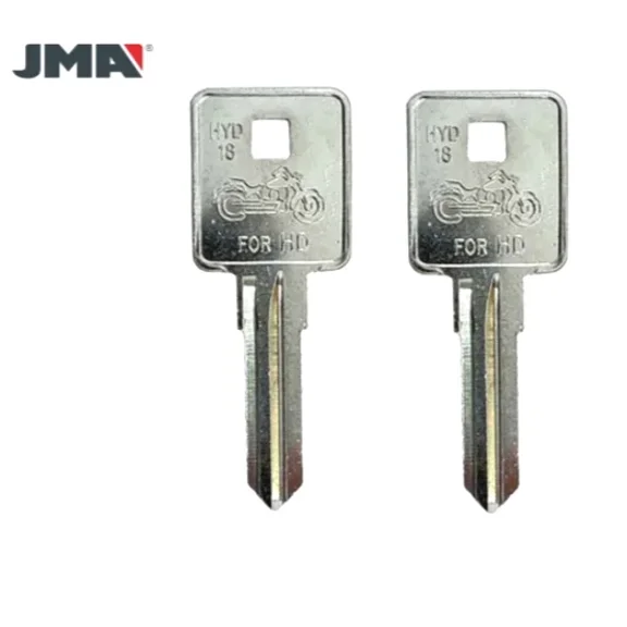 set of 2 Harley-Davidson X285/HYD18 Mechanical Key (JMA HD-5D)