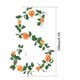thumbnail image 3 of Xihbxyly Enredadera de Flores para Bodas, Decoración de Rosas Artificiales, Hojas Verdes Vibrantes, Ideal para Escaleras y Puertas, Decoración Versátil para Jardín y Hogar, Fiestas y Bodas, 78.74 Pul, 3 of 5