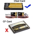 thumbnail image 5 of CFAST Card Reader to SATA Adapter Card for Industrial Motherboard 2.5 inch Hard Disk Case SSD HDD 540MB/S Reading Speed EOS-1D X Mark II,5 Pcs, 5 of 5