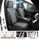 thumbnail image 2 of Juego completo de fundas para asientos de coche CAROMOP para 5 asientos, negro y gris, 2 of 8
