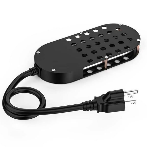 PFDDRW pulunto Bird Bath Heater for Outdoors Birdbaths Pond Deicer Chicken Water Heater Heated Chicken Waterer for Wi(Black)