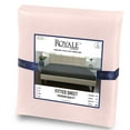 thumbnail image 6 of Royale Linens Fitted Sheet Twin - Brushed Hotel Quality 1800 Ultra- Soft Wrinkle & Fade Resistant - Bottom Sheet - Deep Pocket Stretches Up to 16" - Fitted Sheet Only - Elastic Sheet (Twin, Pink), 6 of 10