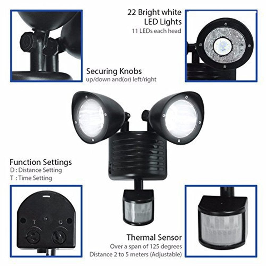 22led Dual Security Detector Solar Spot Light Motion Sensor Outdoor 22led Dual Security Detector Solar Spot Light Motion Sensor Outdoor Floodlight