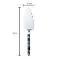 thumbnail image 1 of Vajilla acrílica francesa de acero inoxidable, juego de cuchara, cuchillo, tenedor, bistec con patrón de concha de cielo estrellado Fivean unisex, 1 of 2