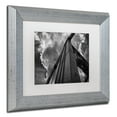 thumbnail image 3 of Trademark Fine Art "Andy Warhol Bridge" Canvas Art by Jason Shaffer, White Matte, Silver Frame, 3 of 4