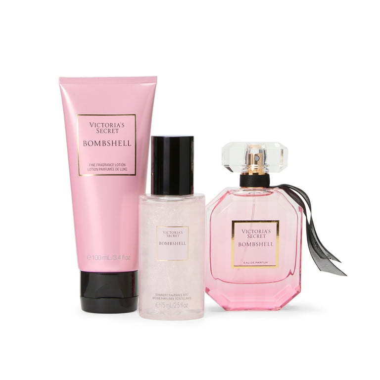 Victoria's Secret Bombshell 3 Piece Luxe Fragrance Gift Set