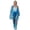 Blue, variant on TIANZEN Adult Disposable Transparent Rain Poncho Full Heavy Duty Raincoat Travel Emergency Chiffon Two Piece