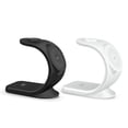 thumbnail image 4 of Sidaley Soporte de inalámbrico Teléfono móvil Relojes inteligentes Auriculares Estación de carga de Puerto tipo C Cuna Hogar Teléfono y Comunicación Blanco, 4 of 6