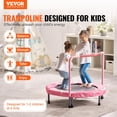 thumbnail image 2 of Trampolín VEVOR 36 para niños, interior/exterior, con asa, color rojo, 2 of 9