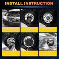 thumbnail image 2 of 2x 9012 LED Headlight Bulbs For Toyota RAV4 2016-2018 High/Low Beam Kit 6500K Bright White, 2 of 12