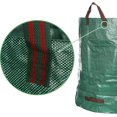 thumbnail image 5 of Bolsa de jardín con asas (272 l - 1 unidad) - Bolsa plegable para residuos de jardín L - Contenedor plegable resistente a roturas para hojas y residuos verdes, 5 of 5