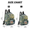 thumbnail image 2 of FORMRS Mini Backpack Purse for Women Quilted Travel Daypack Casual Shoulder Bag, Sunshine Goldfish, 2 of 7