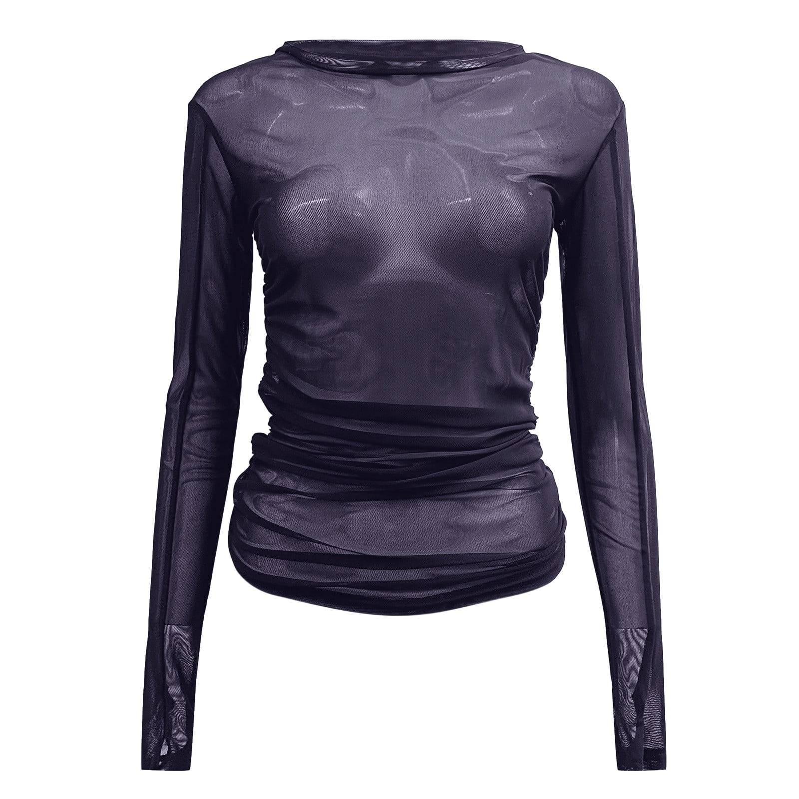 shimmer mesh top
