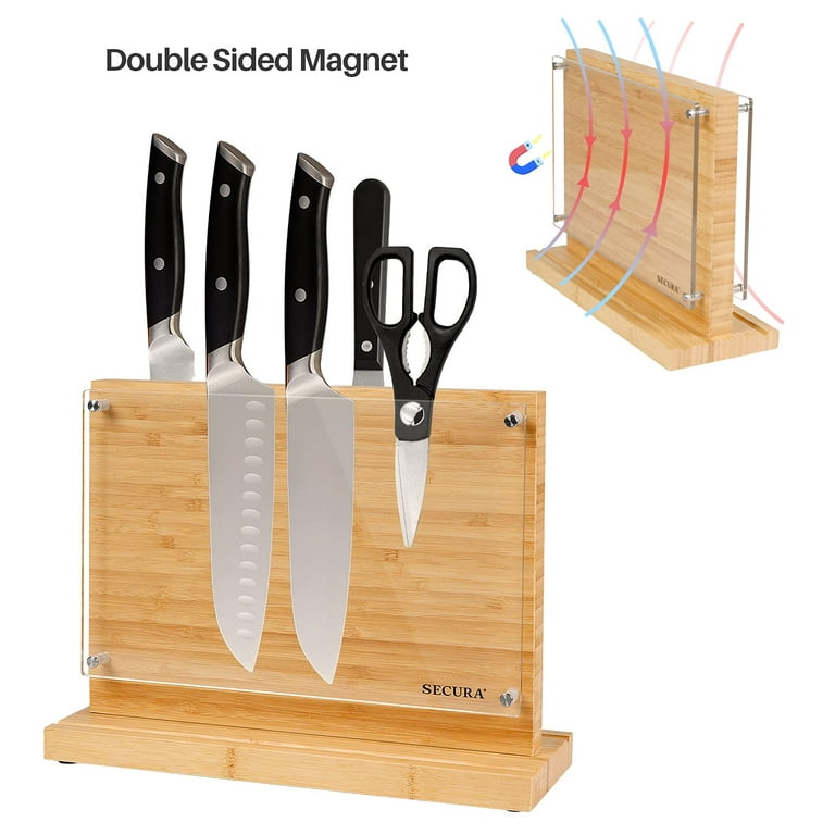 Buy Wholesale China Bamboo Steak Knife Set Holder Warrior Shape Kitchen  Knife Block Holder 7 Holes Knife Holder Stand & Bamboo Knife Blocks at USD  2.3