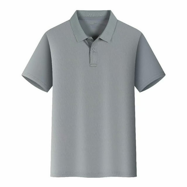 Chemise à Manches Courtes Respirante d'Été pour Femmes et Hommes, Mode Décontractée, Col à Revers, Couleur Unie