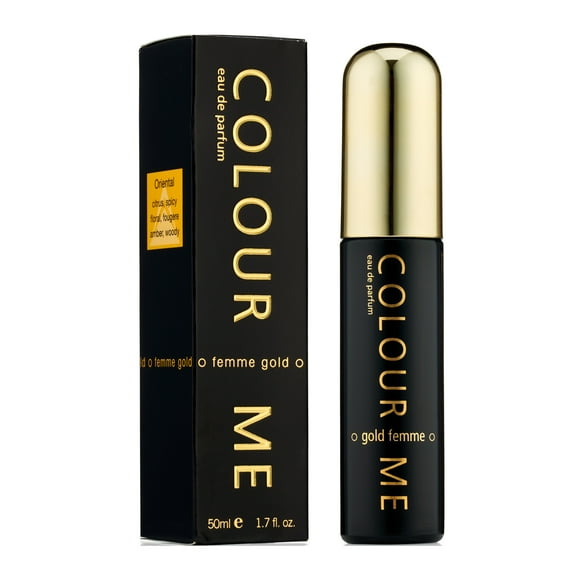 Colour Me Gold Femme par Milton-Lloyd, Vaporisateur EDP pour Femmes, 50 ml