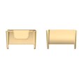 thumbnail image 2 of Carcasa De Metal Carcasa De Metal 1 par de adaptadores de conector de correa de reloj de metal para Xiaomi Mi Band 7 Pro (dorado), 2 of 4