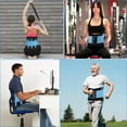 thumbnail image 5 of Atercel Waist Trainer Lumbar Support Belt with 4 PVC Supports & Adjustable Fit（Blue M), 5 of 7