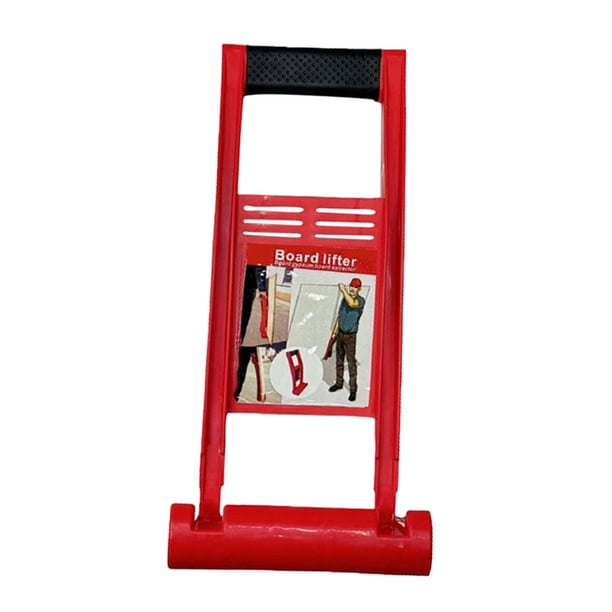 Transportador de paneles de yeso con agarre cómodo, elevador y transportador de paneles para paneles de vidrio Rojo