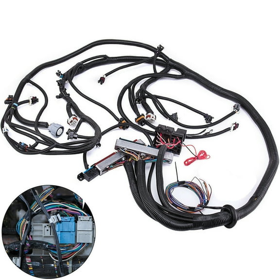 New Standalone Wiring Harness for 99-03 Vortec Engine 4.8L 5.3L 6.0L W/4L80E DBC