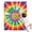 Rainbow Tie Dye, variant on Rainbow Tie Dye Sunburst Blanket,Comfortable Soft Flannel Throw Blanket,All Season,Warm Lightweight Blankets for Sofa Bed Couch Living Room Chair,30"x40"