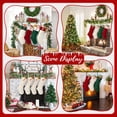 thumbnail image 5 of Christmas Stockings Customized with Initials, 18’’ Large Embroidered Monogram Knit Christmas Stocking,Xmas Stocking for Kids, Holiday and Family Stocking for Fireplace or Party Decoration 1Pack, 5 of 6