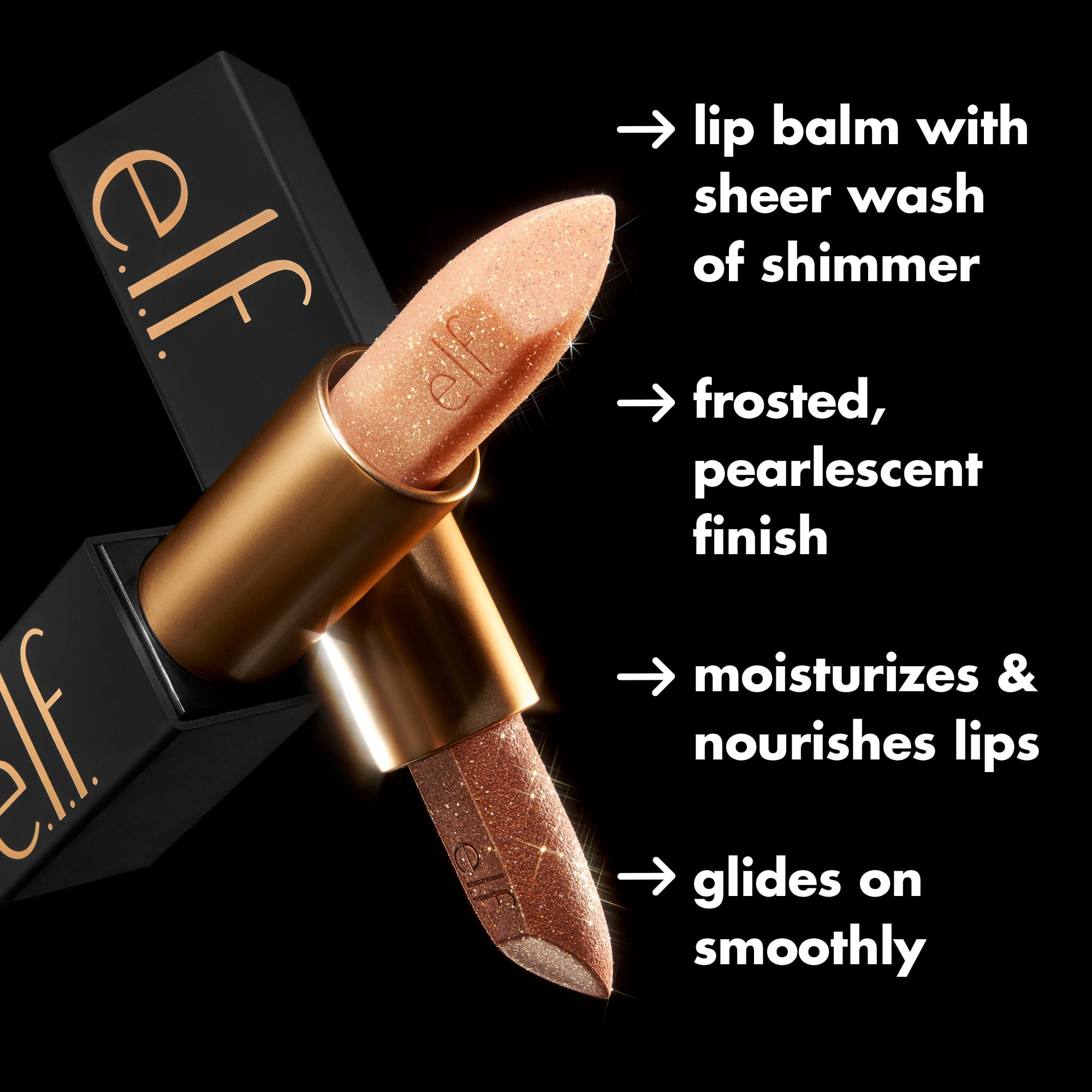 e.l.f. O FACE Shimmer Balm, Pearlfection, 0.11oz