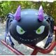 thumbnail image 2 of 60 cm Halloween negro miedo juguetes festivos para exteriores Halloween adornos inflables Araneid regalo Navidad Halloween ambiente para el hogar, 2 of 8