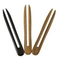 thumbnail image 4 of MasteelfCA 3 Pcs Épingle à Cheveux en Bois en Forme de U Rétro Accessoire pour Femmes Dames, 4 of 4