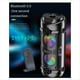 thumbnail image 3 of Altavoz Portátil Inalámbrico con Bluetooth, Columna de Subwoofer con Centro de Música, Altavoz Grande y Potente, Micrófono, Disco U, Tarjeta TF, 3 of 5
