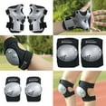 thumbnail image 6 of BOSONER Kids/Youth Knee Pads Elbow Pads Wrist Guards Set for 3-15 Years, Child Protective Gear Set for Roller Skates, Cycling, BMX Bike, Skateboard, Inline Skating, Scooter Riding Sports, 6 of 8