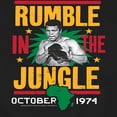 thumbnail image 3 of Muhammad Ali - Boxing Legend - Rumble In The Jungle Oct. 1974 - Men's Crew Neck Fleece Pullover, 3 of 5