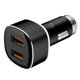 thumbnail image 4 of 2x .0 de Coche Doble Puerto Adaptador Automóvil para S8, G5 / G6, , Moto G4 Hugo Cargador de coche rápido USB dual, 4 of 10