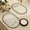 B, variant on Orangide Placemats Oval Placemats Waterproof Oil Proof Heat Insulation Mat for Dining Table, High Temperature Resistant European Style